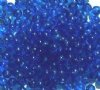 200 5mm Acrylic Transparent Blue Round Beads